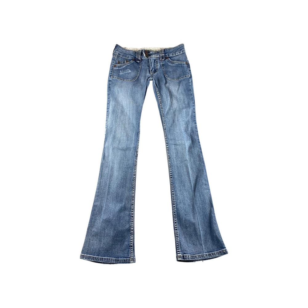 🔥Y2K YMI Jeans Women's Size‎ 0 Bootcut Blue Denim Flare Leg Pants